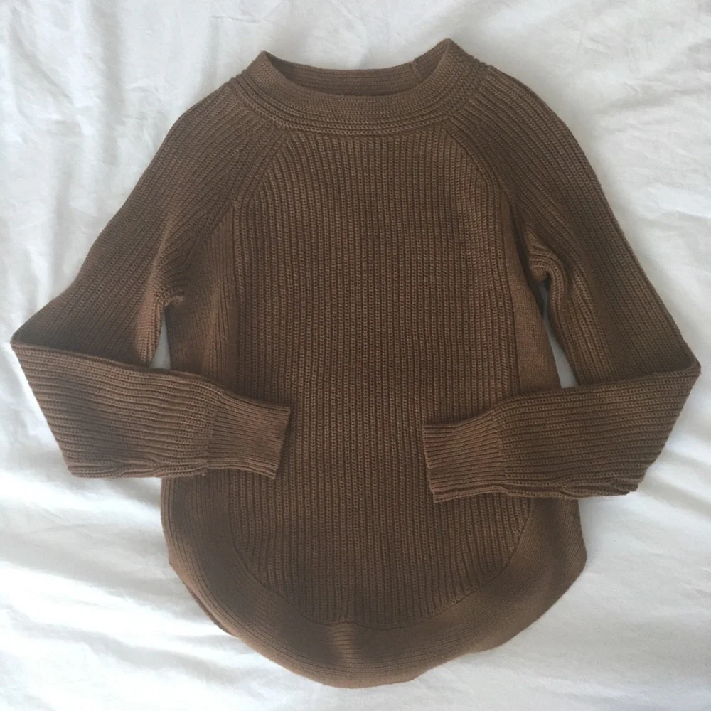Lord & Taylor knit camel sweater (NWOT) - Picture 3 of 6